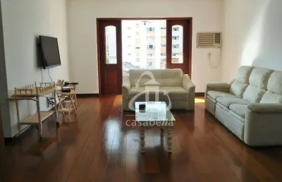Apartamento com 4 dormitórios à venda, 150 m² por r$ 1.400.000,00 - gonzaga - santos/sp