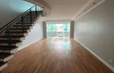 Cobertura com 3 dormitórios à venda, 220 m² por r$ 1.300.000,00 - gonzaga - santos/sp