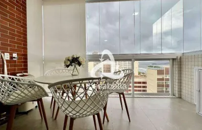 Apartamento com 1 dormitório à venda, 46 m² por r$ 795.000,00 - boqueirão - santos/sp