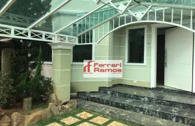 Casa com 4 dormitórios à venda, 482 m² por r$ 1.800.000,02 - jardim floresta - atibaia/sp