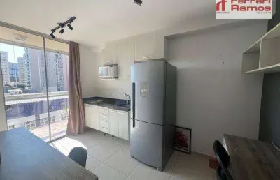 Studio com 1 dormitório para alugar, 36 m² por r$ 3.239,00/mês - vila augusta - guarulhos/sp
