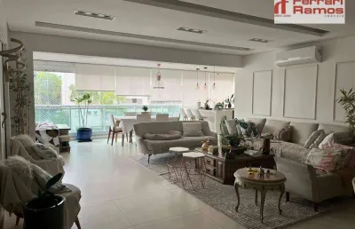 Apartamento com 4 dormitórios à venda, 198 m² por r$ 2.650.000,00 - jardim santa mena - guarulhos/sp
