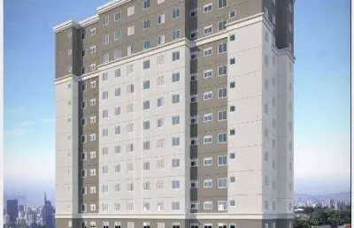 Apartamento com 2 dormitórios à venda, 44 m² por r$ 280.000,00 - vila rio de janeiro - guarulhos/sp