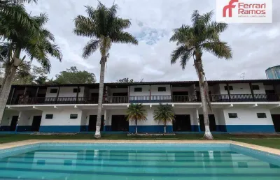 Pousada com 16 dormitórios à venda, 1800 m² por r$ 2.550.000,00 - recento no céu - santa isabel/sp