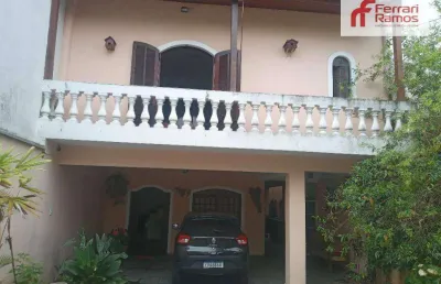 Sobrado com 4 dormitórios à venda, 360 m² por r$ 850.000,01 - jardim rosa de franca - guarulhos/sp