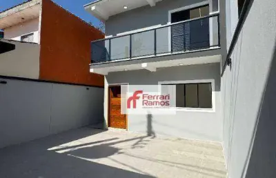 Sobrado com 3 dormitórios à venda, 100 m² por r$ 800.000,00 - carmela - guarulhos/sp