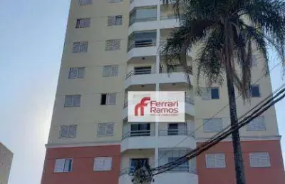 Apartamento com 3 dormitórios para alugar, 70 m² por r$ 3.120,00/mês - centro - guarulhos/sp