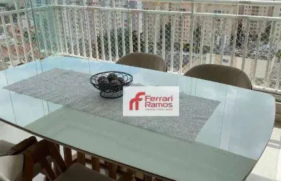Apartamento com 3 dormitórios à venda, 105 m² por r$ 1.300.000,00 - tatuapé - são paulo/sp