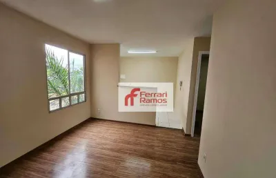 Apartamento com 2 dormitórios à venda, 50 m² por r$ 190.000,00 - água chata - guarulhos/sp