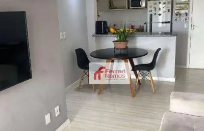 Apartamento com 3 dormitórios à venda, 71 m² por r$ 580.000,00 - gopoúva - guarulhos/sp