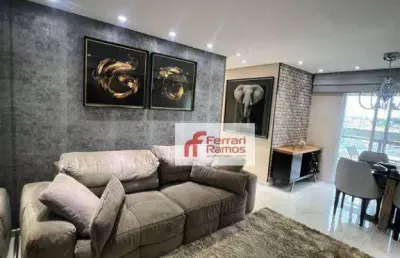 Apartamento com 2 dormitórios à venda, 60 m² por r$ 560.000,00 - vila barros - guarulhos/sp