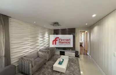 Apartamento com 3 dormitórios, 134 m² - venda por r$ 1.499.000,00 ou aluguel por r$ 7.673,00/mês - vila augusta - guarulhos/sp