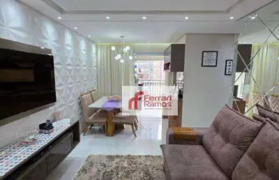 Apartamento com 2 dormitórios à venda, 82 m² por r$ 980.000,00 - picanco - guarulhos/sp