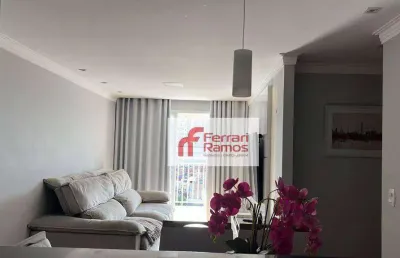 Apartamento com 3 dormitórios à venda, 76 m² por r$ 580.000,00 - vila rosália - guarulhos/sp