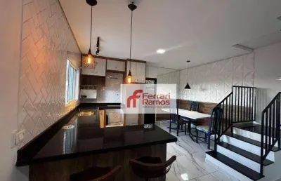 Sobrado com 3 dormitórios, 250 m² - venda por r$ 850.000,00 ou aluguel por r$ 4.500,00/mês - ponte grande - guarulhos/sp