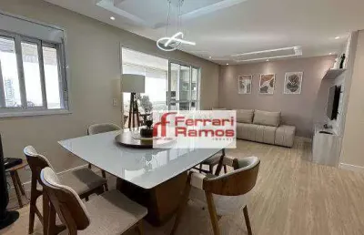 Apartamento com 3 dormitórios à venda, 108 m² por r$ 1.109.000,00 - vila augusta - guarulhos/sp