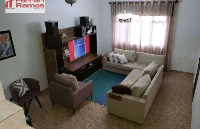 Sobrado com 4 dormitórios à venda, 240 m² por r$ 599.000,00 - parque continental ii - guarulhos/sp