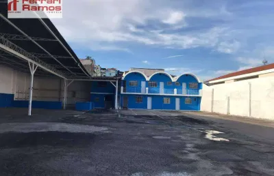 Galpão para alugar, 350 m² por r$ 35.175,00/mês - vila medeiros - são paulo/sp