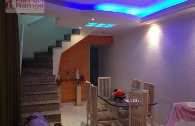 Sobrado com 3 dormitórios à venda, 182 m² por r$ 750.000,00 - jardim santa clara - guarulhos/sp