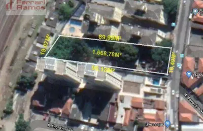 Terreno à venda, 1668 m² por r$ 4.000.000,00 - penha de frança - são paulo/sp
