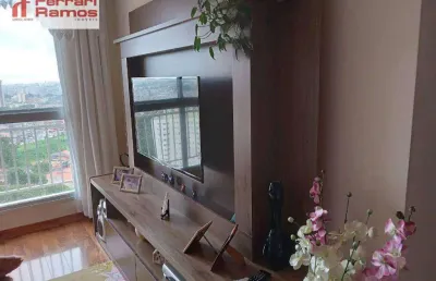 Apartamento com 2 dormitórios à venda, 53 m² por r$ 370.000,00 - vila galvão - guarulhos/sp