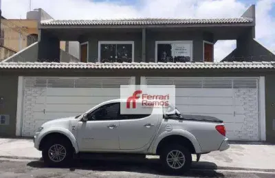 Sobrado com 3 dormitórios à venda, 160 m² por r$ 1.100.000,00 - jardim vila galvão - guarulhos/sp
