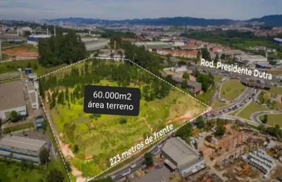 Lote/terreno para venda 60.000m2 trevo bonsucesso, jardim albertina - guarulhos - são paulo