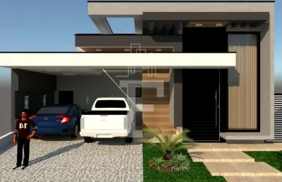 Casa em condomínio fechado com 3 quartos à venda na avenida alexandre cazelatto, 2171, betel, paulínia, 192 m2 por r$ 1.590.000