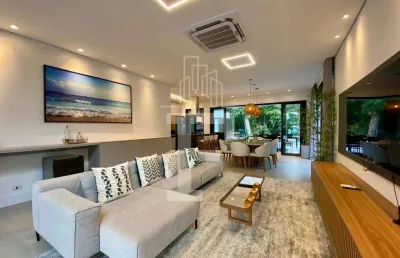 Casa em condomínio fechado com 5 quartos à venda na avenida da riviera, 100, riviera, bertioga, 420 m2 por r$ 7.980.000