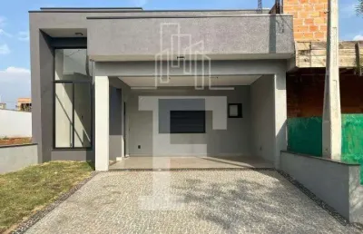 Casa em condomínio fechado com 3 quartos à venda na avenida luiz greco, 225, vila monte alegre, paulínia, 137 m2 por r$ 1.035.000