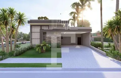 Casa em condomínio fechado com 3 quartos à venda na rua sebastião cardoso, 168, parque brasil 500, paulínia, 222 m2 por r$ 1.985.000