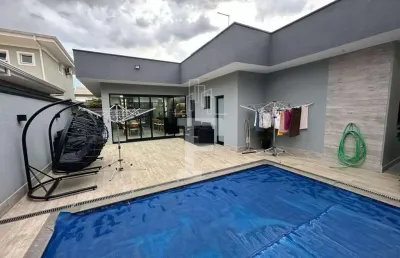Casa em condomínio fechado com 4 quartos à venda na avenida presidente juscelino kubitschek de oliveira, 901, parque brasil 500, paulínia, 266 m2 por r$ 2.585.000