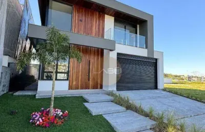 Casa 3 suítes e piscina 316 m² por r$ 3.490.000 - reserva da pedra