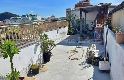 Cobertura com 3 quartos à venda na rua barão de itapagipe, tijuca, rio de janeiro, 160 m2 por r$ 600.000