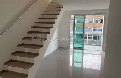 Cobertura com 3 quartos à venda na rua martins pena, tijuca, rio de janeiro, 140 m2 por r$ 1.590.000