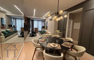 Venda de apartamento de luxo no saguaçu: 3 quartos, 3 suítes, 2 salas, 3 banheiros, 2 vagas de garagem, 120,99 m² em joinville-sc.