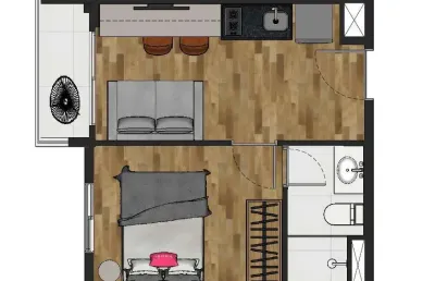 Apartamento com 1 quarto à venda na rua casa do ator, 1110, vila olímpia, são paulo por r$ 550.000