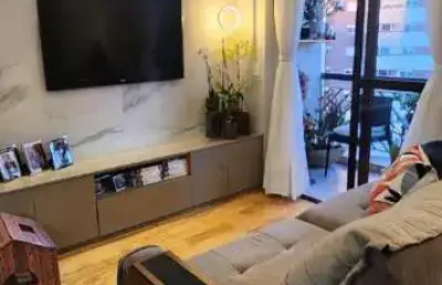 Apartamento com 2 quartos à venda na rua itapimirum, 624, vila andrade, são paulo por r$ 600.000