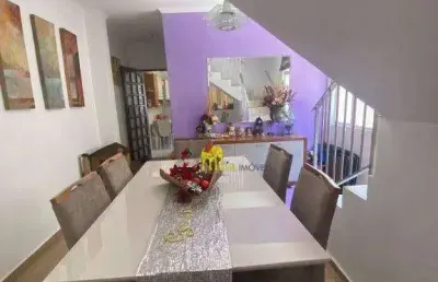 Sobrado com 3 dormitórios à venda, 150 m² por r$ 720.000,00 - vila portugal - são paulo/sp