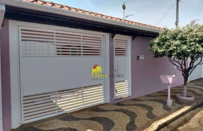 Casa com 2 dormitórios à venda, 210 m² por r$ 330.000 - jardim santa rita - leme/sp