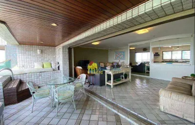 Apartamento com 5 dormitórios à venda, 236 m² por r$ 9.500.000,00 - riviera de são lourenço - bertioga/sp