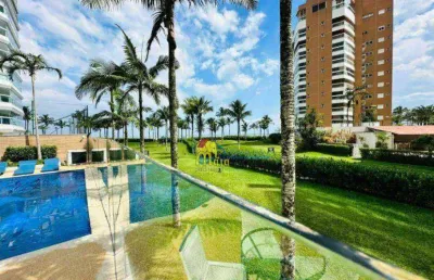 Apartamento com 4 dormitórios à venda, 240 m² por r$ 8.500.000,00 - riviera de são lourenço - bertioga/sp