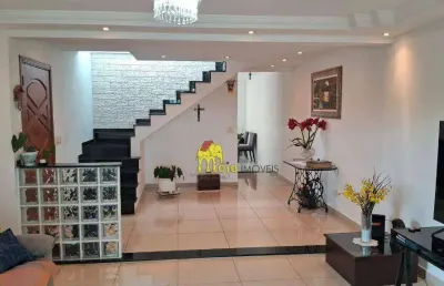 Sobrado com 3 dormitórios à venda, 268 m² por r$ 1.050.000,00 - jardim regina - são paulo/sp