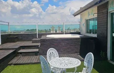 Cobertura com 3 dormitórios, 200 m² - venda por r$ 1.300.000,00 ou aluguel por r$ 10.000,00/mês - jardim regina - são paulo/sp