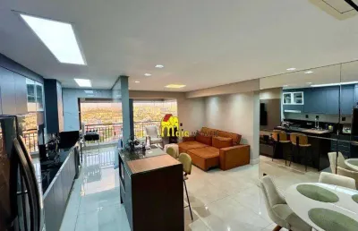 Apartamento com 2 dormitórios à venda, 74 m² por r$ 830.000,00 - vila mangalot - são paulo/sp