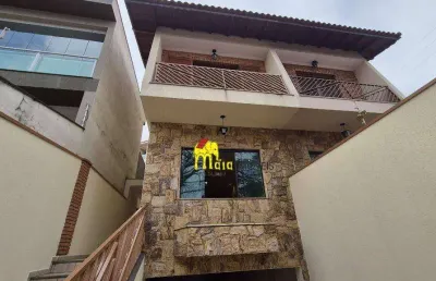 Sobrado com 3 dormitórios para alugar, 140 m² por r$ 5.924,00/mês - parque são domingos - são paulo/sp