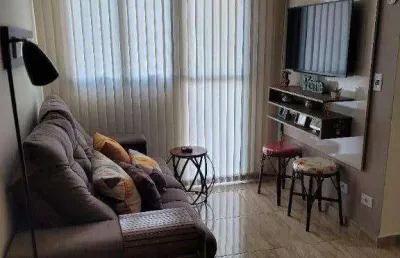 Apartamento com 2 dormitórios à venda por r$ 390.000,00 - vila mangalot - são paulo/sp