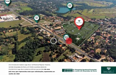 Terreno em condomínio fechado à venda no Jardim Colonial I, Araçoiaba da Serra 