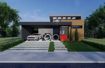Casa em condomínio fechado com 3 quartos à venda na avenida três de março, aparecidinha, sorocaba, 189 m2 por r$ 1.450.000