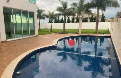 Sobrado com 4 dormitórios para alugar, 950 m² por r$ 21.300,00/mês - condomínio residencial fazenda imperial - sorocaba/sp